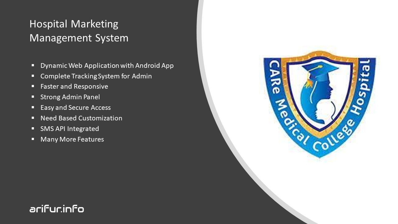 Hospital Marketing Management System - Care Hospitals